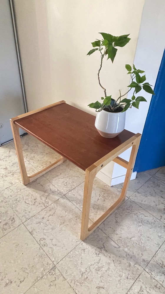 Image 1 of Tavolino da caffè vintage in legno esotico