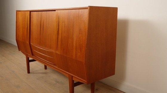 Credenza alta vintage | Mobile a muro | Teak | Anni '60 – Credenze alte, Wood (photo 4 of 16)