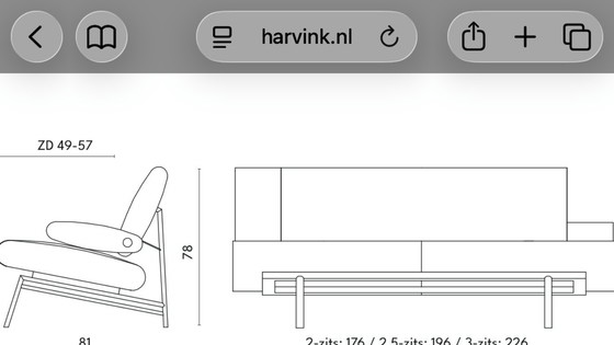 Image 1 of bank Armslag van Harvink