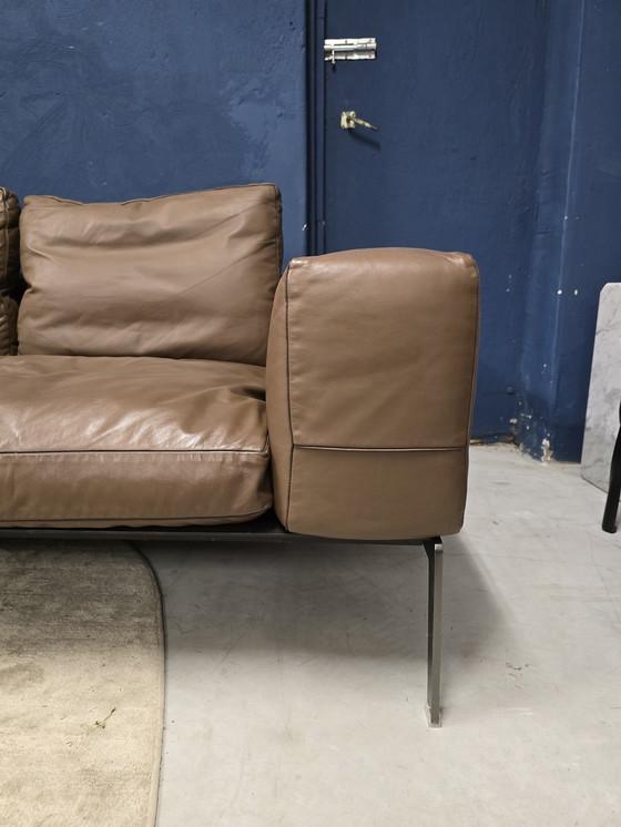 Image 1 of Flexform Lifesteel Design Sofa 3 places 240Cm