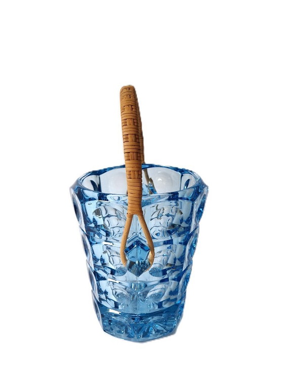 Image 1 of Rosice - Secchiello per ghiaccio di Rudolf Jurnikl Sklo Union anni '60