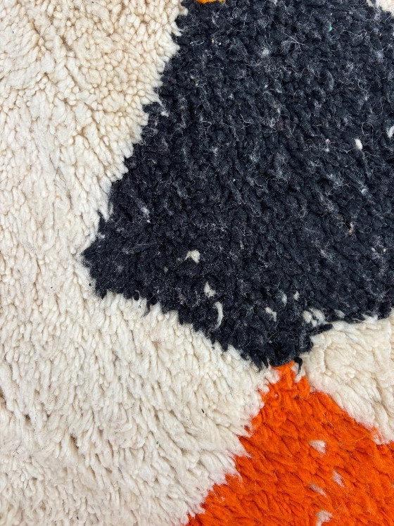 Image 1 of Marokkaans handgemaakt wollen tapijt 160x250 cm – Beni Ourain stijl kleurrijk Berber tapijt