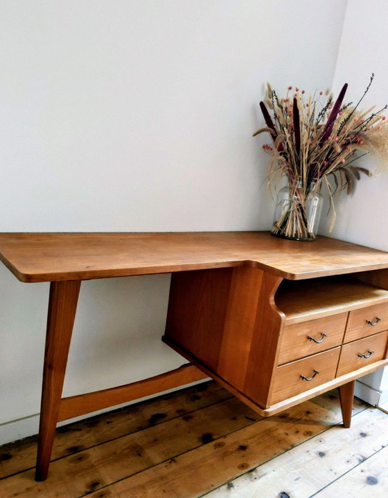 Image 1 of Mid Century Scandinavian Desk