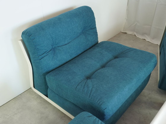 Image 1 of Ensemble fauteuil et table basse Amanta de Mario Bellini, design vintage années 60