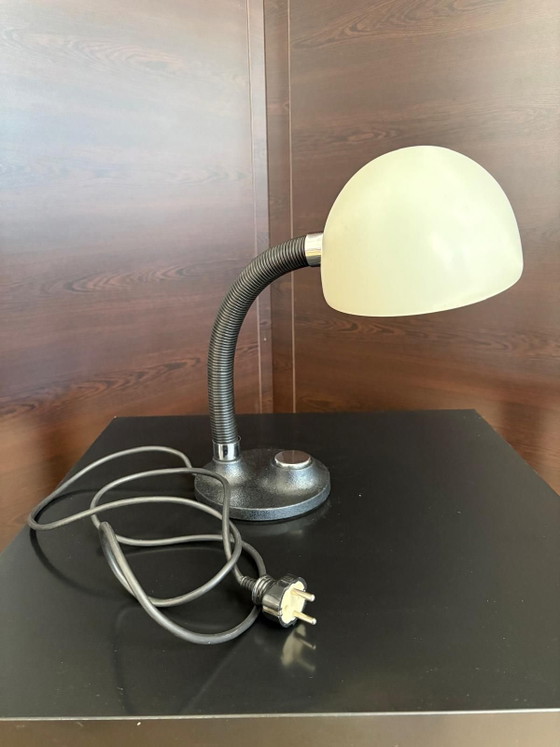 Vintage Lamp from Hillebrand Lighting, 1970s, Space Age, Hillebrand-Leuchten, Table lamps, Metal, Black (photo 7 of 8)