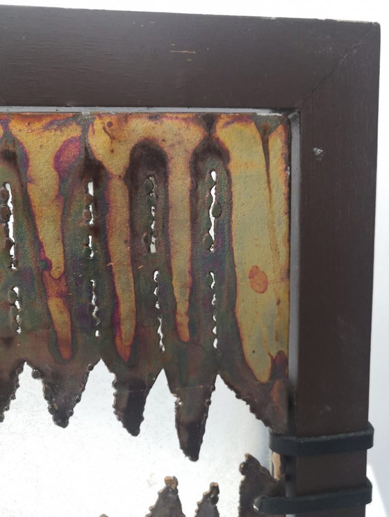 Image 1 of Paar Ravi Sing for Lightworks Brutalist wandlampen, jaren 80