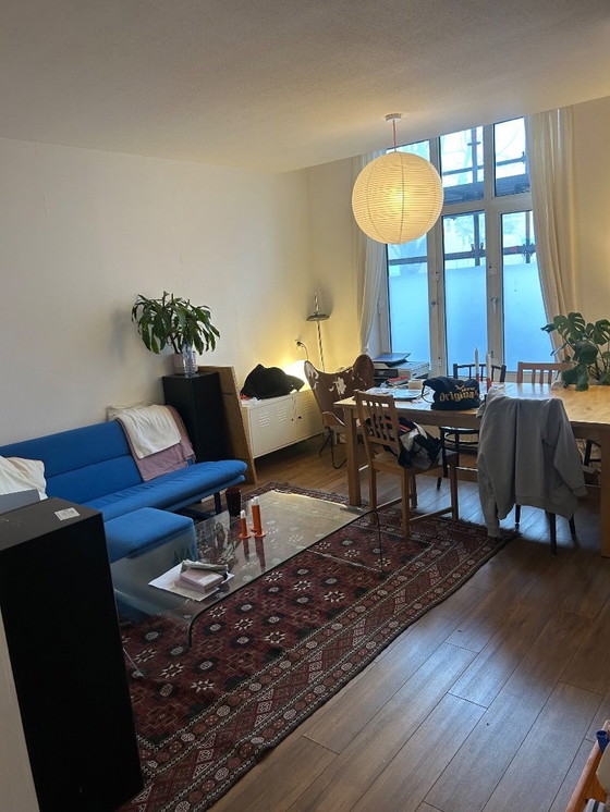 Image 1 of Artifort C683 divano 3 posti in lana blu