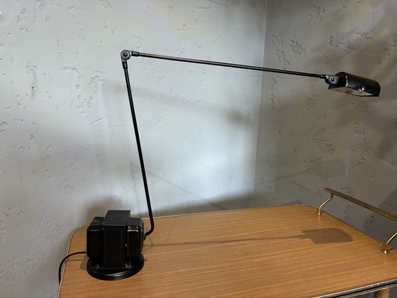 Lumina Daphine Desk Lamp by Tommaso Cimini 1970s First 12 V Halogen Version, Table lamps, Metal, Black (photo 5 of 8)