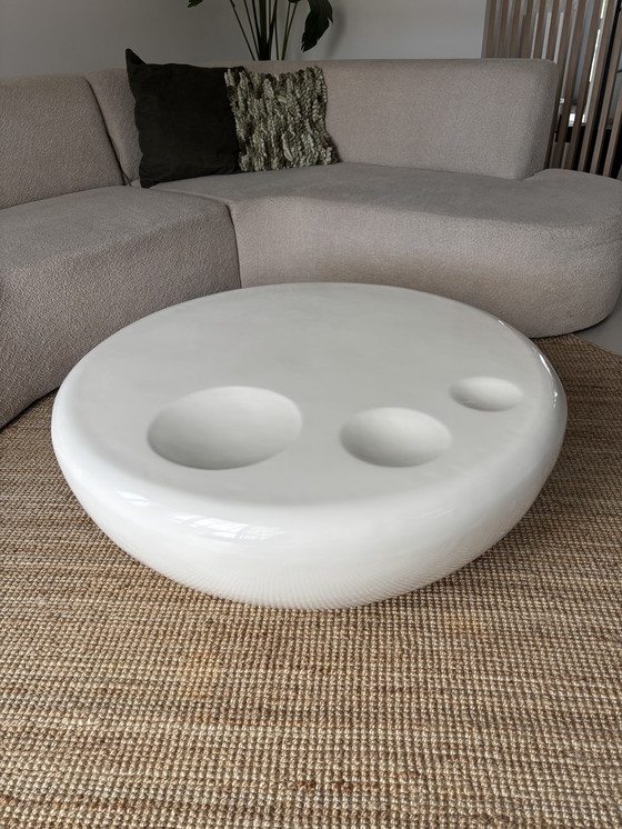 Image 1 of Mesa de centro Space Age Diseño de los noventa Fibra de vidrio