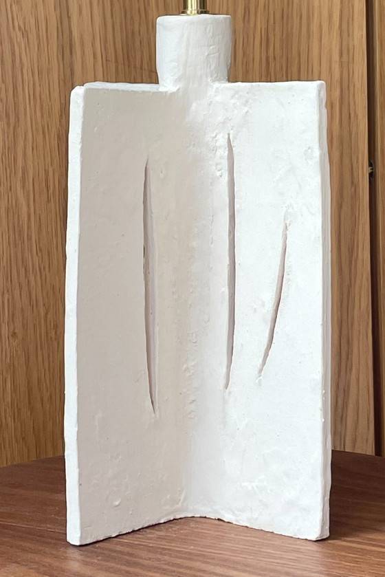 Image 1 of French Contemporary Ceramic Lamp, "L 04" by Renzo Maar