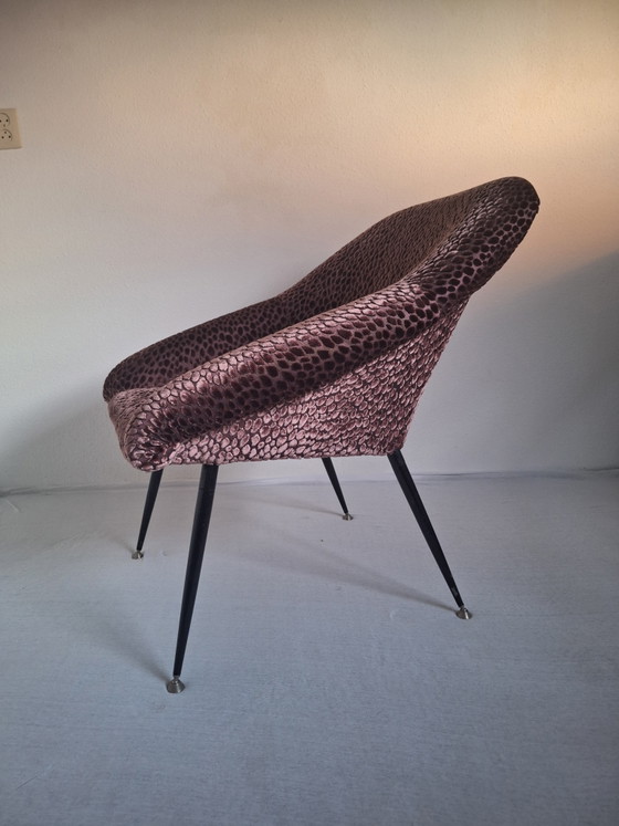Poltrona vintage Köln Easy Chair degli anni '60 – VEB Sitzmöbelwerke Waldheim, Poltrone, Textile, Metal (photo 11 of 11)