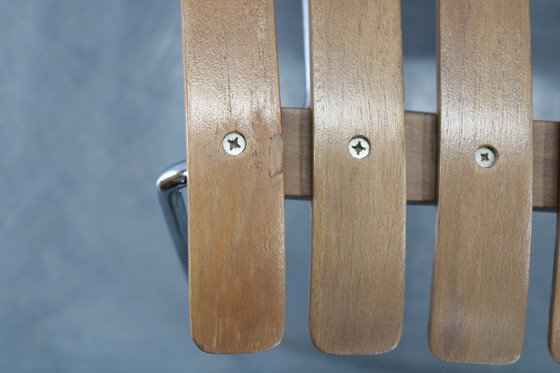 Image 1 of 1980er Satz von sechs skandinavischen Teakholz-Esszimmerstühlen