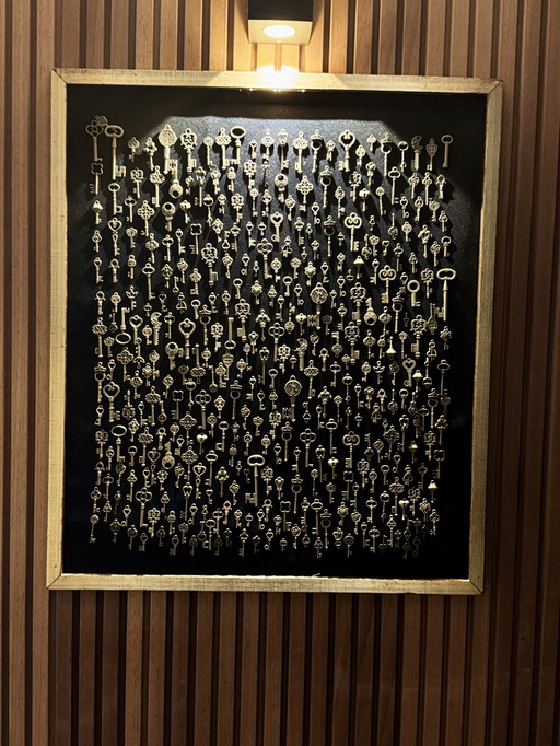 Œuvre d'art unique faite à la main