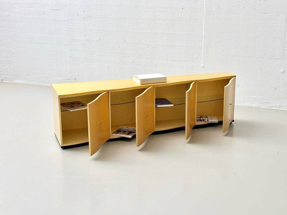 Image 1 of Mueble bajo ondulado de Punt Mobles, Valencia, años 90