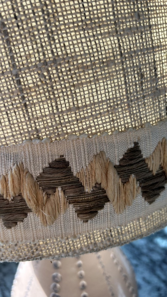 Vintage Lamp – Table lamps, Ceramic, Textile (photo 5 of 5)