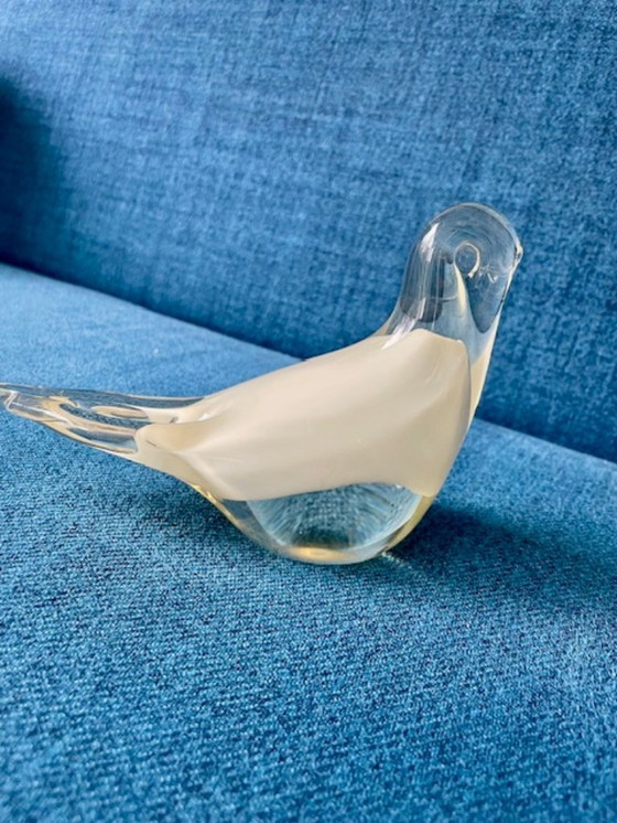 Image 1 of Glass bird sculpture in Scandinavian design