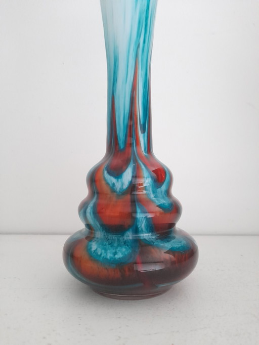 Vase Carlo Moretti En Opaline De Murano