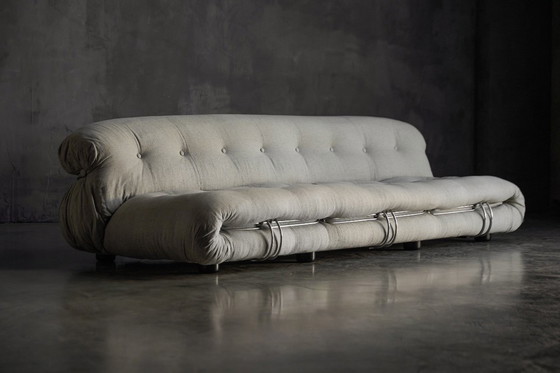 Image 1 of Soriana Sofa by Afra & Tobia Scarpa for Cassina, Italy, 1970s