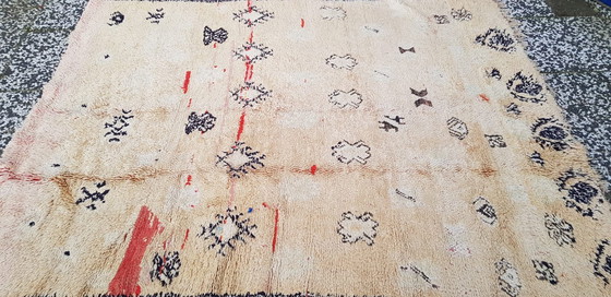 Image 1 of Alfombra bereber de lana anudada a mano, 191 x 157 cm