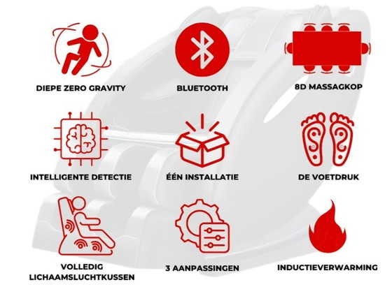 Image 1 of Fauteuil de massage - Zéro Gravité