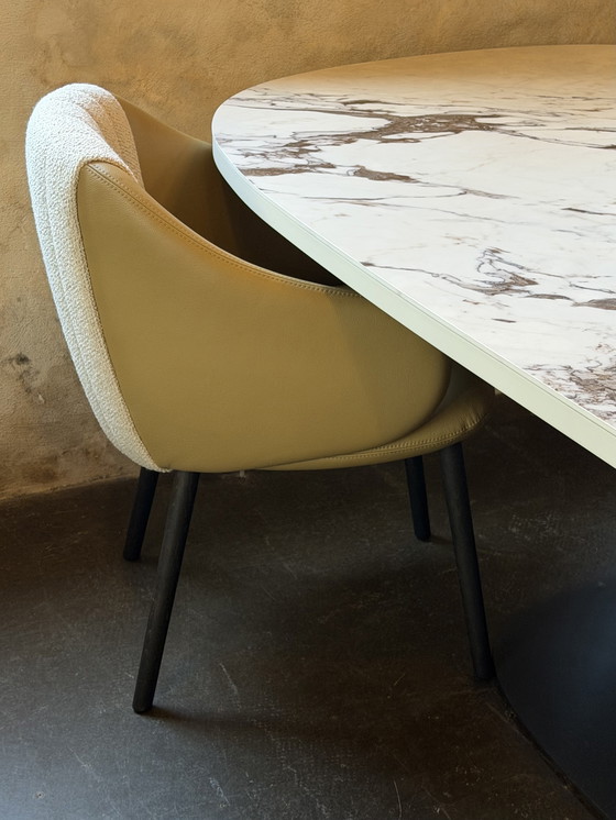 Image 1 of Sedie da pranzo Leolux Baani (4) NW €6380,-