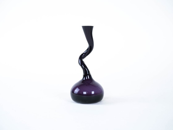 Image 1 of Purple vase, Danish design, 1990s, made in Denmark