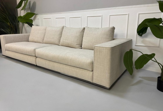 Image 1 of Divano di design Minotti Hamilton Divano di design grigio beige