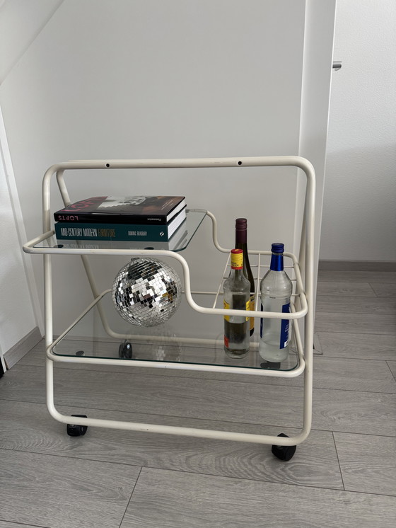 Image 1 of Vintage jaren 70 bar cart