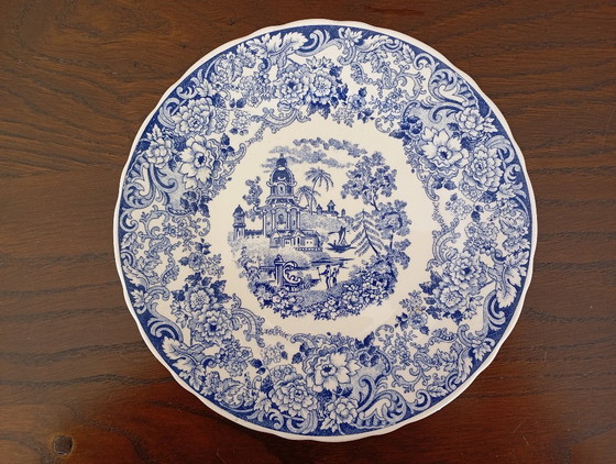 Image 1 of Laveno dessertservies (schaal + 12 borden)