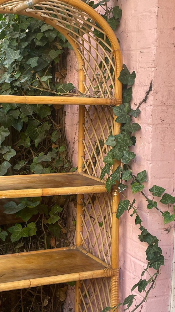 Image 1 of mobile in bambù e rattan