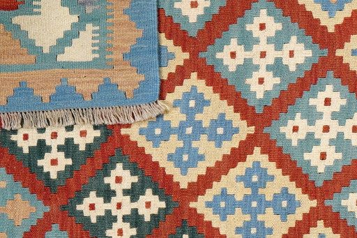Hand-woven kilim gashgai 209 x 153 cm