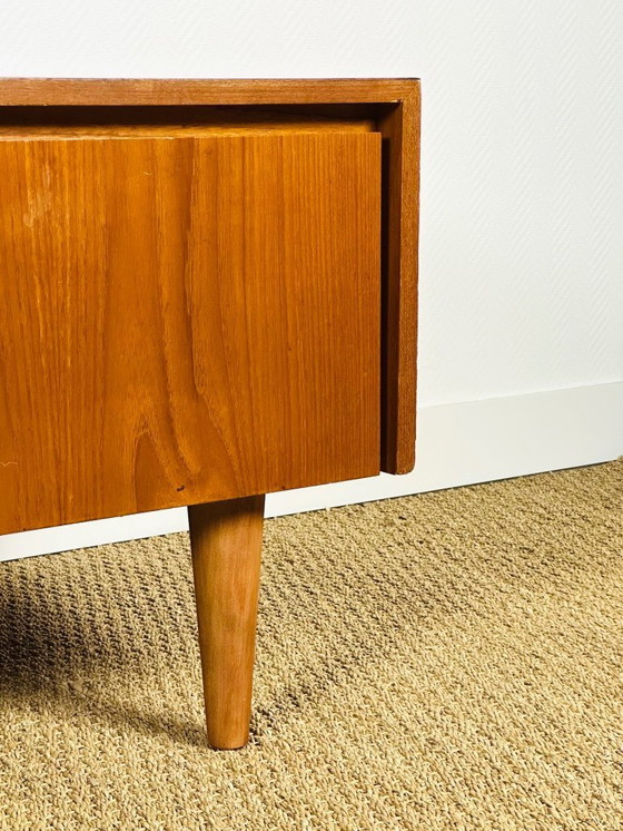Image 1 of Scandinavian and Teak Low Sideboard, 1960