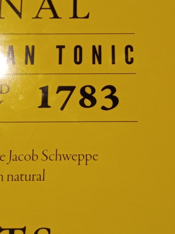 Image 1 of Schwepps Tonic Water Schild