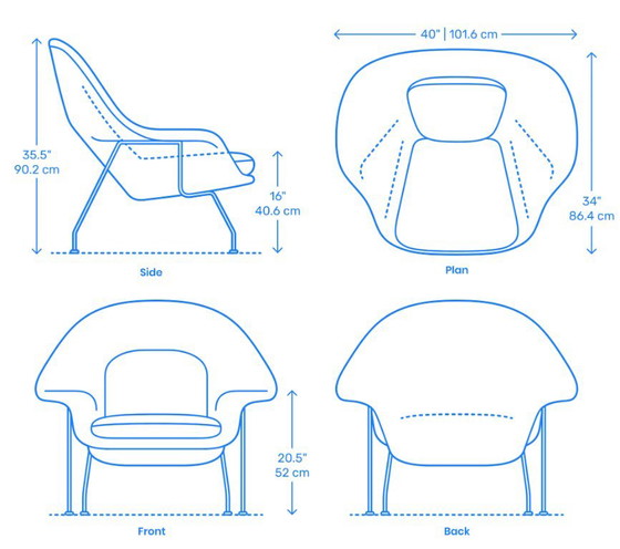 Knoll Womb Chair in rood alpaca - Eero Saarinen – Stoelen / fauteuils, Metal, Textile (photo 9 of 10)