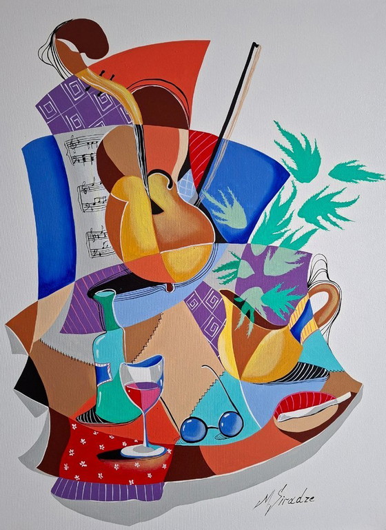 Image 1 of Nature morte au violon