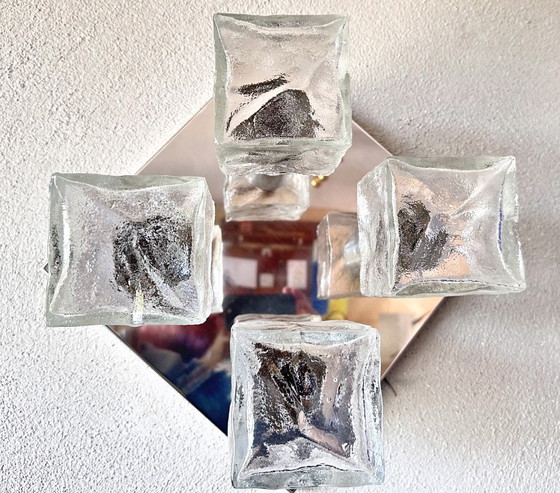 Image 1 of Vintage Kalmar Ice Cube Lamp