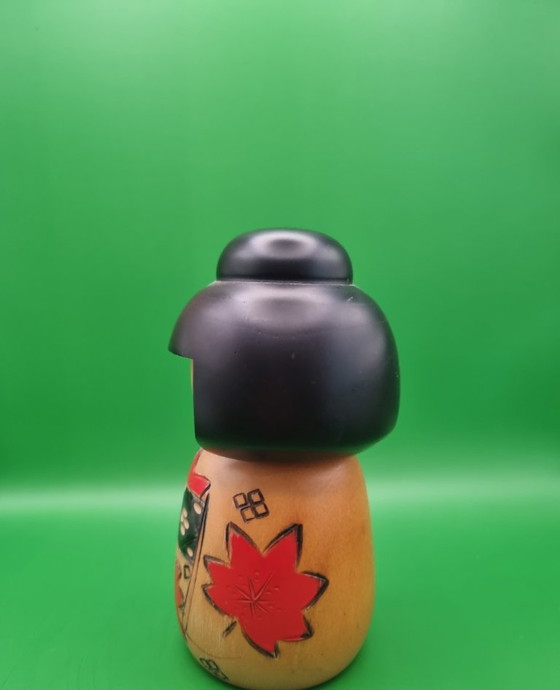 Stunning Autumn Kokeshi by Masae Fujikawa – Decorative Objects, Wood (photo 4 of 6)