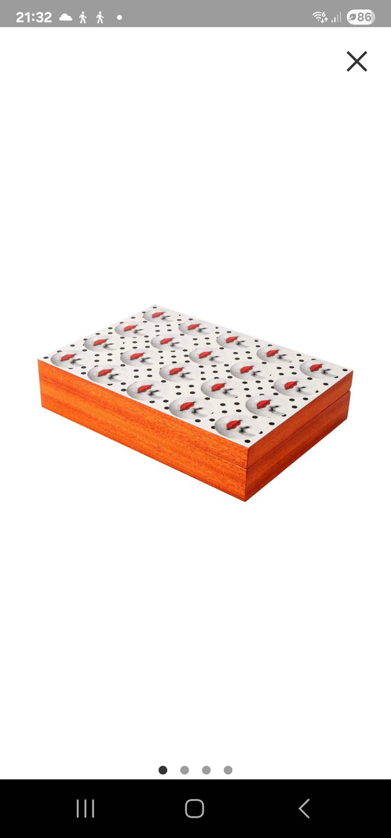 Image 1 of Scatola di legno Fornasetti