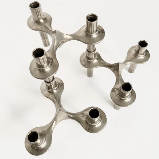 Image 1 of Portacandele Orion di Fritz Nagel, anni '60/'70.