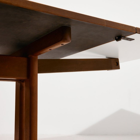 Image 1 of MK11151 Table de salle à manger Shaker par Hans J. Wegner pour Getama