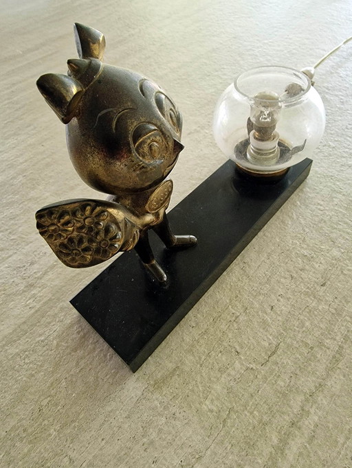Lamp - Esso "Miss Drip, Lady Oscar Trophy"