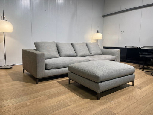 Minotti Andersen 5-Seater + Footstool Reupholstery €6,000