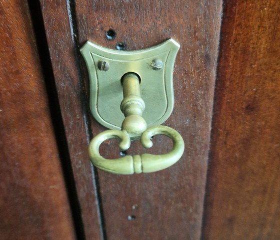 Image 1 of Mahoniehouten dressoir, gesigneerd Maple & Co - 19e eeuw