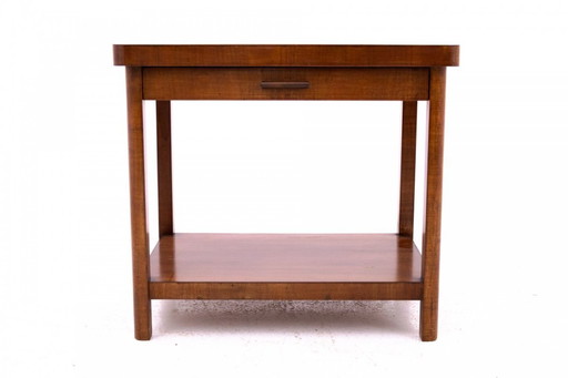 Art Deco side table from the first half of the 20th century, Poland.