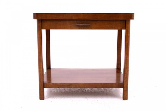 Image 1 of Mesa auxiliar Art Decó de la primera mitad del siglo XX, Polonia.