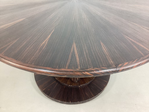 Rare Amsterdam School Art Deco rosewood table