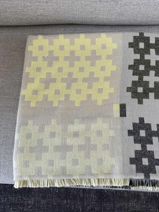Image 1 of Hay 9, Plaid in Lemon/Gray