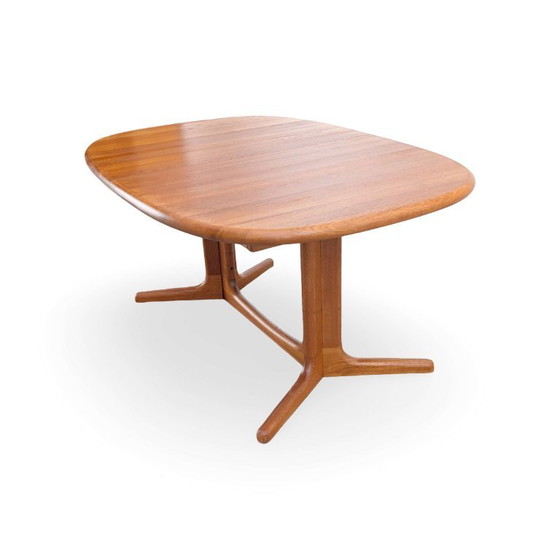 Tavolo da pranzo in teak Juul Kristensen Glostrup anni '60 Vintage Danese – Glostrup Møbelfabrik (photo 4 of 9)
