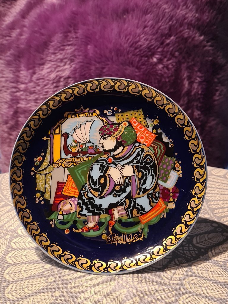 希少 Rosenthal studio-linie Bjorn Wiinblad 1x Rosenthal Studio Linie Björn Wiinblad Sinbad der Seefrahrer
