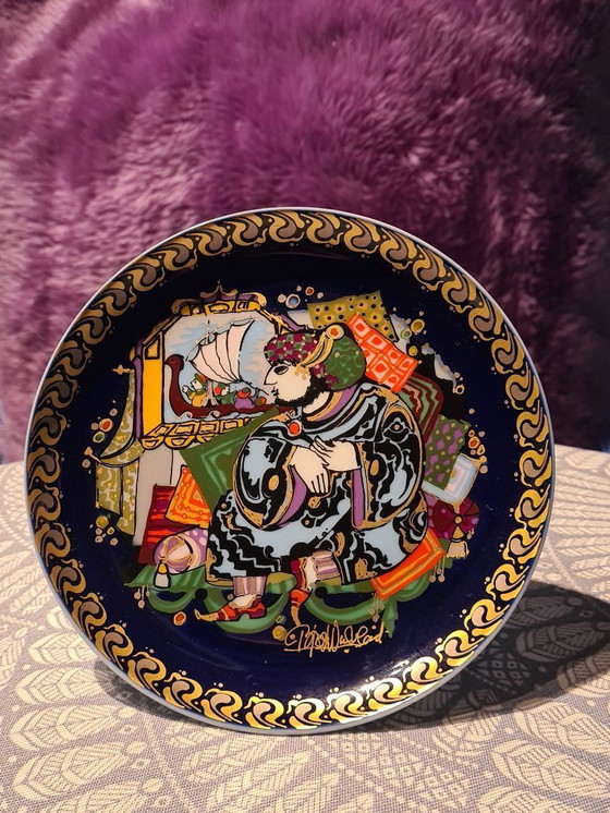 Image 1 of 1x Rosenthal Studio Linie Björn Wiinblad Sinbad der Seefrahrer motif 4.